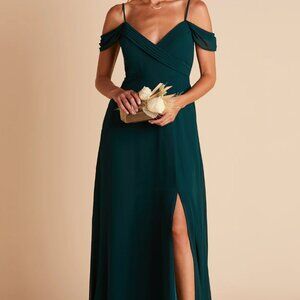 Birdy Grey Spence Convertible Dress With Slit - Emerald XS